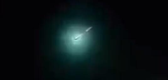多地现不明飞行物火流星